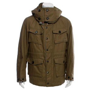 Burberry Prorsum Resort 2013 Green Hooded Jacket
